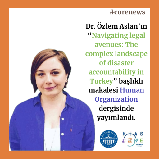 Dr. Özlem Aslan’dan Yeni Yayın