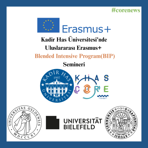 Kadir Has Üniversitesi’nde Uluslararası Erasmus+   Blended Intensive Program(BIP) Semineri