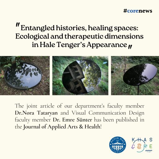 The joint artile of Dr. Nora Tataryan and Dr. Emre Sünter has been published in th eJournal of Applied Arts & Health