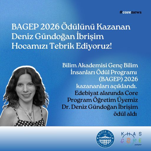 Bilim Akademisi’nden Dr. Deniz Gündoğan İbrişim’e BAGEP 2026 Ödülü