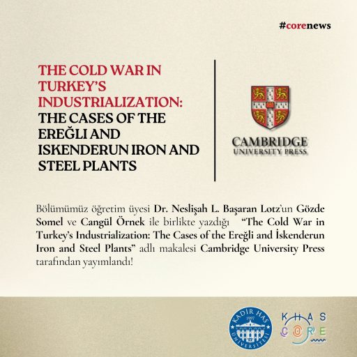 Dr. Neslişah L. Başaran Lotz’un Cambridge University Press’te yayımlanan yeni makalesi