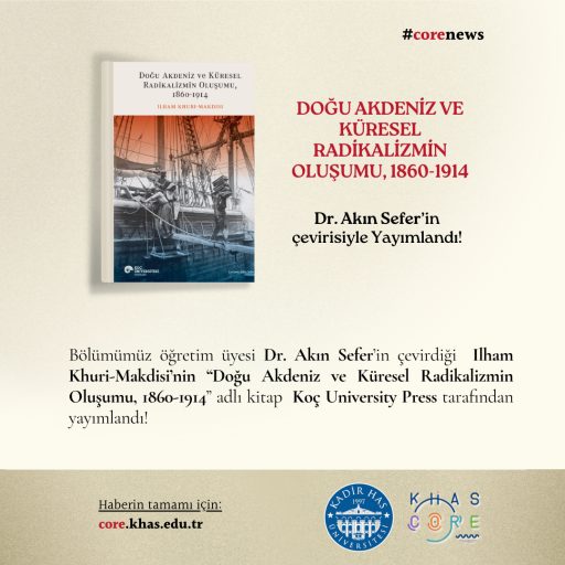 Dr. Akın Sefer’in kitap çevirisi yayımlandı!